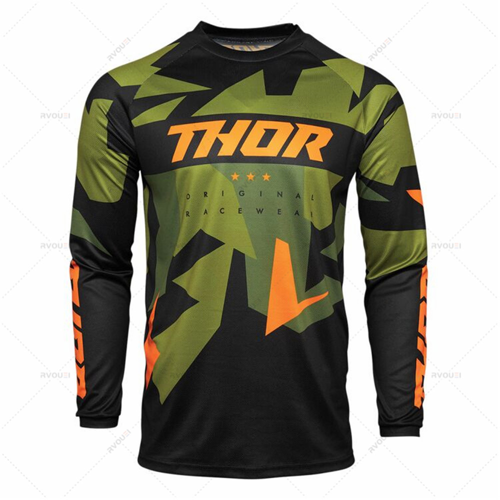 Motorcycle Mountain Bike Team  - Cycling Gear Jersey 评论和价格