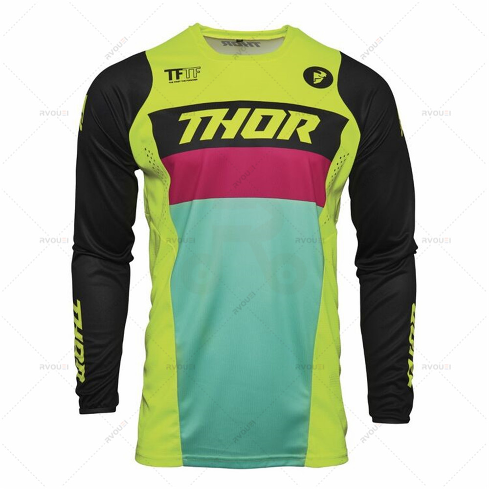 Motorcycle Mountain Bike Team  - Cycling Gear Jersey 评论和价格