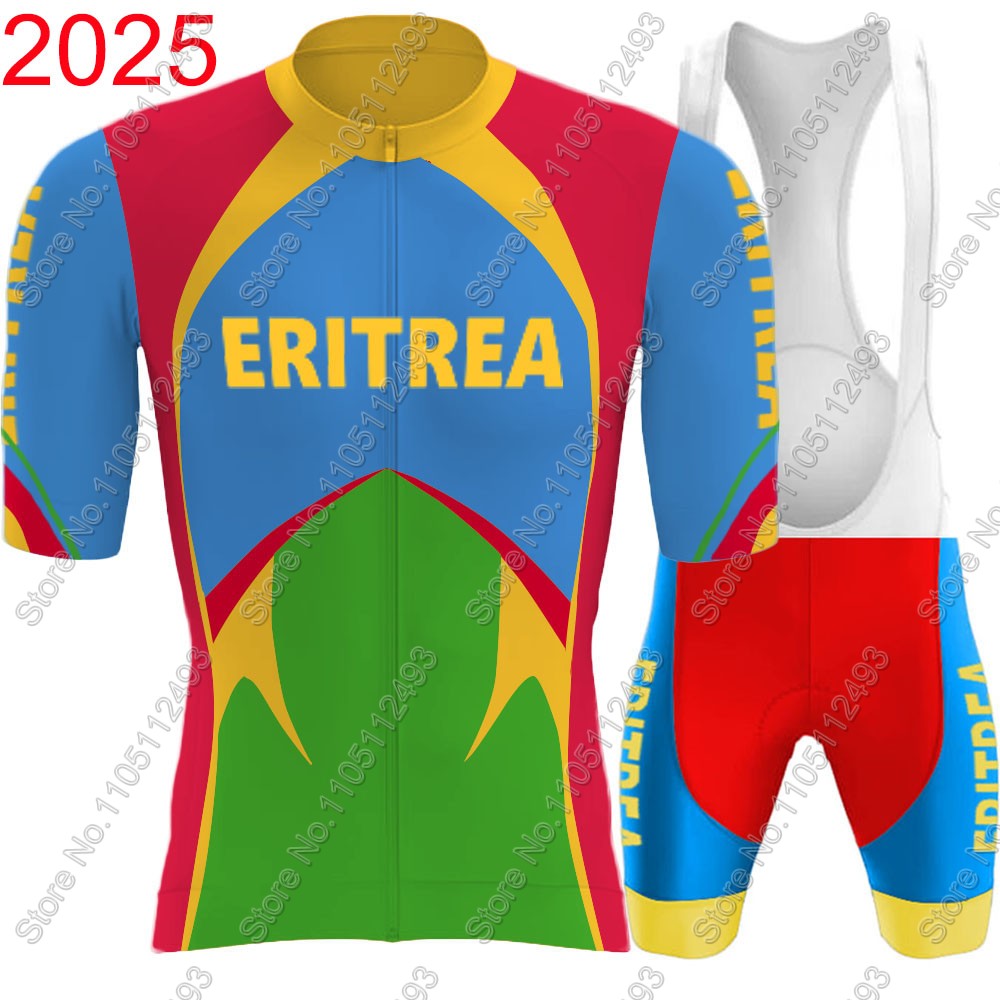 2025 Eritrea National Team Cyc - Cycling Gear Jersey 评论和价格