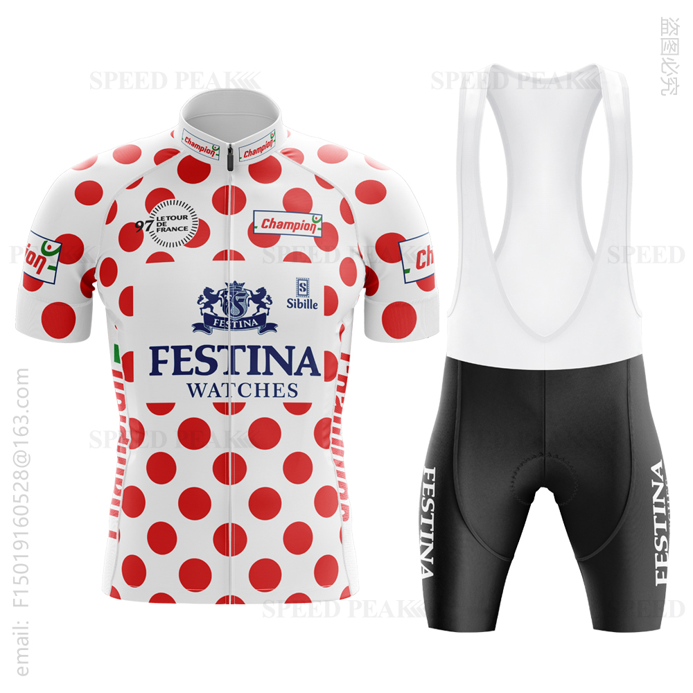 FESTINA Retro Cycling Jersey M - Cycling Bib Shorts 评论和价格
